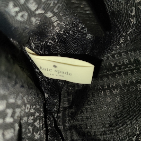 KATE SPADE-Kay Street Small Felix-Pebbled Leather Crossbody/Hand Bag Black - Picture 10 of 13